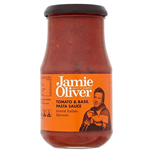 Jamie Oliver Pasta Sauce - Tomato & Basil (400g) - Packung mit 6 von Jamie Oliver