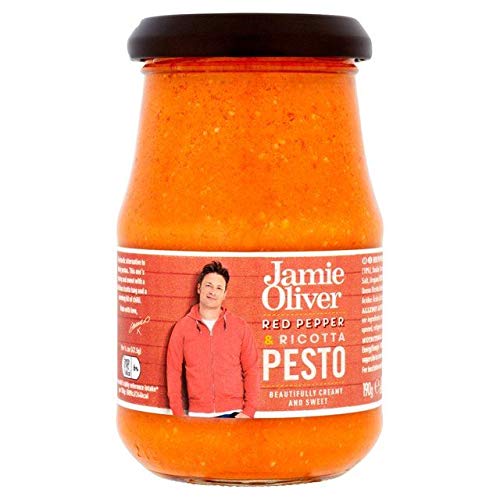 Jamie Oliver Red Pepper & Ricotta-Pesto 6 x 190g von Jamie Oliver