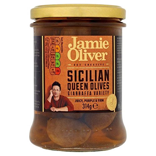 Jamie Oliver Sizilianische Giaraffa Queen Oliven 314 g von Jamie Oliver