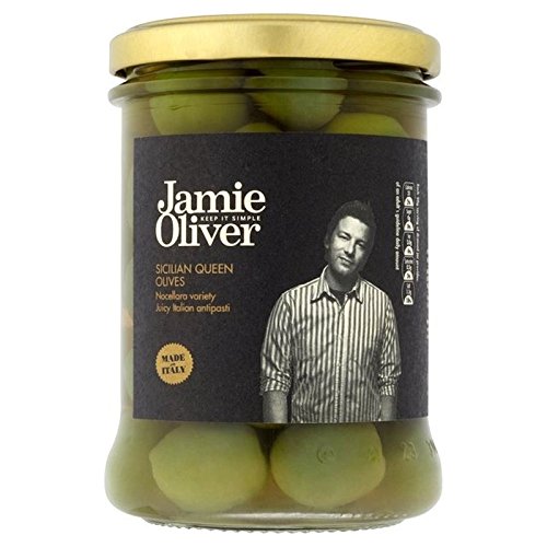 Jamie Oliver Sizilianischen Königin Oliven 314 G (Packung von 6) von Jamie Oliver