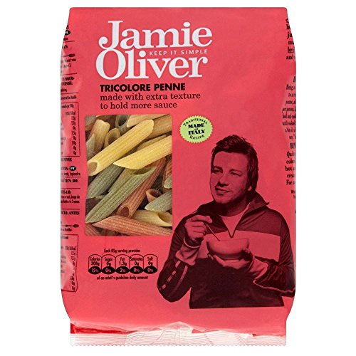 Jamie Oliver Tricolore Penne (500g) - Packung mit 2 von Jamie Oliver