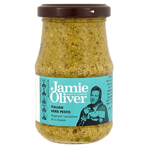 Jamie Oliver italienischen Kräuterpesto (190g) - Packung mit 2 von Jamie Oliver