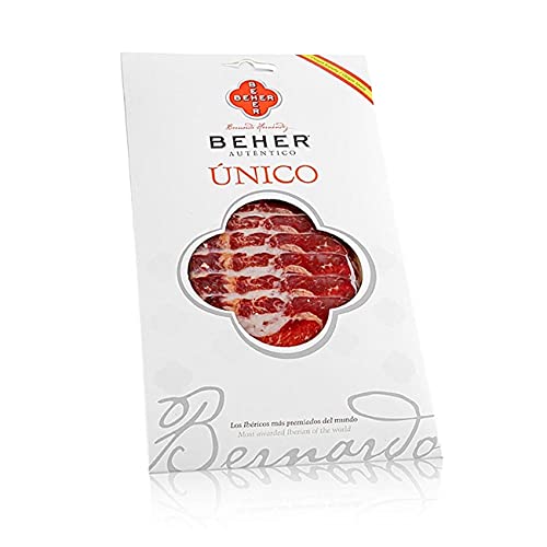 Jamon Beher Bellota, Schinken in Scheiben, Beher Negra, 100 g von Jamon