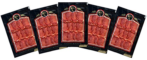 Lot: Lende Iberischer - Spanien 5 Packungen von 100 gr. (Lomo Ibérico de Cebo) von JamonOnline