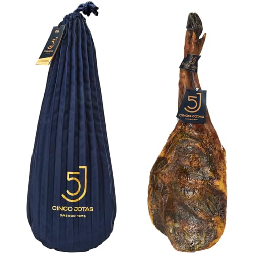 Eichelpalette, 100 % iberisch, 5 Jotas, Jabugo, schwarze Beine, 5,5 - 6 kg, Schinkenschulter 5J Eichelpalette, 100 % iberisch, 5 Jotas, Jabugo, schwarze Beine, 5,5 - 6 kg, Schinkenschulter 5J von Jamones Rivera