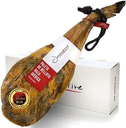 Pata Negra Schinken aus Eichelmast (Vorderschinken) 4 - 4.5 Kg - Spanischer Iberico Schinken Bellota von Jamonprive