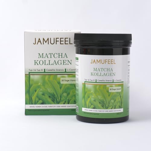 Matcha Collagen Typ I & III von Jamufeel