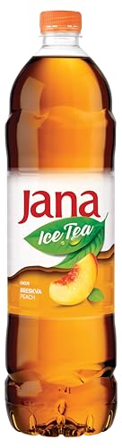 Jana Ice Tea Pfirsich - Erfrischungsgetränk mit Pfirsich Geschmack, Eistee, EINWEG inkl. Pfand, (6 x 1500ml) von Jana Ice Tea