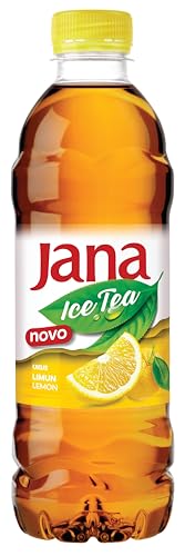 Jana Ice Tea Zitrone - Erfrischungsgetränk mit Zitrone Geschmack, Eistee, EINWEG inkl. Pfand, (6 x 500ml) von Jana Ice Tea