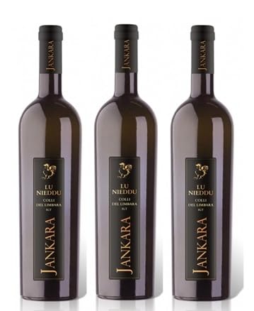 3x 0,75l - 2023er - Jankara - Lu Nieddu - Colli del Limbara I.G.P. - Sardinien - Italien - Rotwein trocken 3x 0,75l - 2023er - Jankara - Lu Nieddu - Colli del Limbara I.G.P. - Sardinien - Italien - Rotwein trocken von Jankara