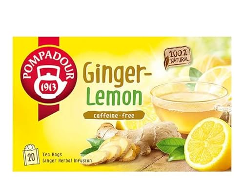 Japan gr?ner Tee Center Co., Ltd. Pompadour Ingwer und Zitrone 1,75 g * 20 Taschen von Pompadour