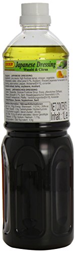 Japanisches Dressing, mit Sojasauce, Essig, Öl, Wasabi, Citrus, 1 l Japanisches Dressing, mit Sojasauce, Essig, Öl, Wasabi, Citrus, 1 l von 日本食研
