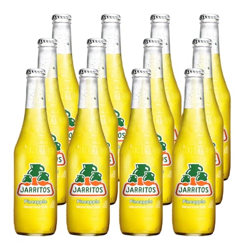 JARRITOS Ananas Limonade, 12er Pack, EINWEG (12 x 370 ml) von Jarritos