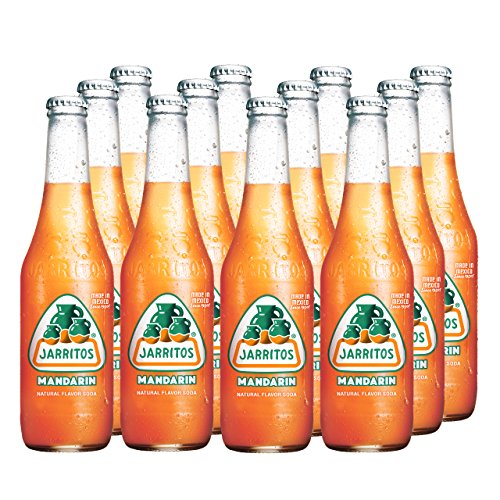 JARRITOS Mandarine Limonade, 12er Pack, EINWEG (12 x 370 ml) von Jarritos