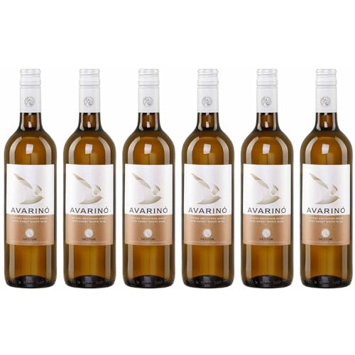 Imiglykos Avarino weiß 6x 0,75l Nestor Wines | Lieblicher Weißwein aus Griechenland | 11,5% Vol. + 20mal Jassas Olivenöl von Jassas Griechische Feinkost