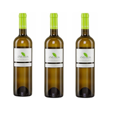 Anemos Weißwein 3x 0,75l | Trockener Weißwein aus Griechenland | Palivou Estate | + 20ml Jassas Olivenöl Anemos Weißwein 3x 0,75l | Trockener Weißwein aus Griechenland | Palivou Estate | + 20ml Jassas Olivenöl von Jassas Griechische Feinkost