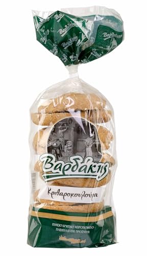 Dakos aus Kreta 700g | Paximadi | Cretan Rusk | Traditioneller Gerstenzwieback| Vardakis Bakery Kreta von Jassas Griechische Feinkost