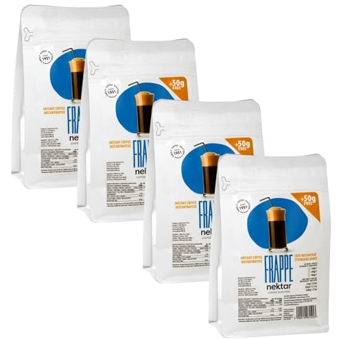 Griechischer Frappé Kaffee 4x 250g | Instant Kaffee | Griechischer Eiskaffee | Coffee Nektar Griechischer Frappé Kaffee 4x 250g | Instant Kaffee | Griechischer Eiskaffee | Coffee Nektar von Jassas Griechische Feinkost