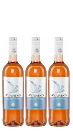 Imiglykos Avarino rosé 3x 0,75l Nestor Wines | Lieblicher Roséwein aus Griechenland | 11,5% Vol. | + 20ml Jassas Olivenöl von Jassas Griechische Feinkost