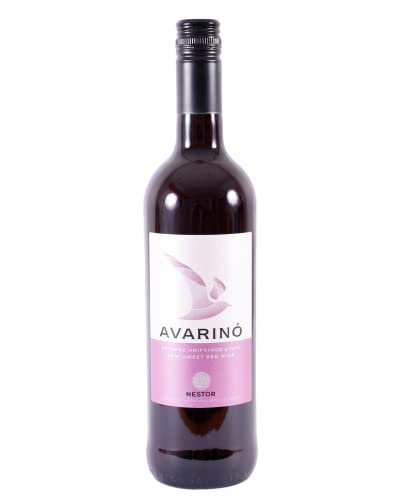 Imiglykos Avarino rot 0,75l Nestor | Lieblicher Rotwein aus Griechenland | 11,5% Vol. | Jahrgang 2020 von Jassas Griechische Feinkost