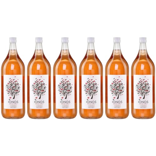 Ionos Roséwein trocken 6x 2,0l | Trockener Roséwein aus Griechenland | Cavino | 12% Vol. | +20ml Jassas Olivenöl von Jassas Griechische Feinkost