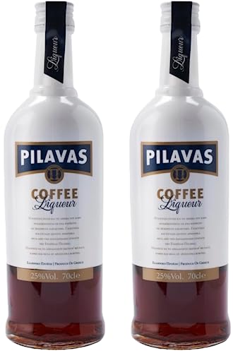 Kaffee Likör 2x 0,7l von Pilavas | 25% Vol. | Traditioneller Likör aus Patras | + 20ml Jassas Olivenöl Kaffee Likör 2x 0,7l von Pilavas | 25% Vol. | Traditioneller Likör aus Patras | + 20ml Jassas Olivenöl von Jassas Griechische Feinkost