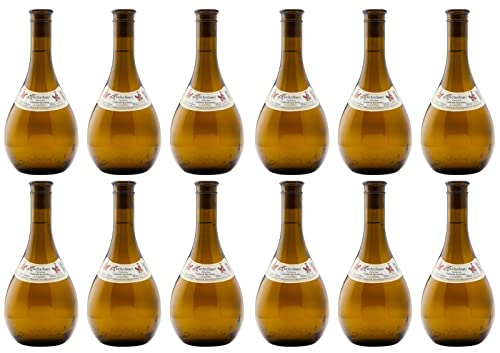Kechribari Retsina 12x 0,5l Kechri | Geharzter Weißwein aus Griechenland | Milder Retsina | + 20ml Jassas Olivenöl von Jassas Griechische Feinkost