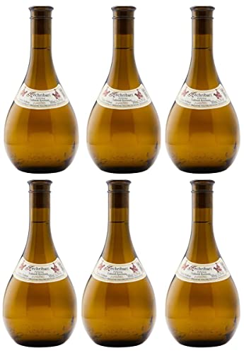 Kechribari Retsina 6x 0,5l Kechri | Geharzter Weißwein aus Griechenland | Milder Retsina | 11,5% Vol. | + 20ml Jassas Olivenöl von Jassas Griechische Feinkost