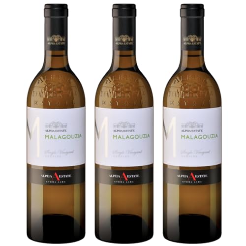 Malagouisa weiß trocken 3x 0,75l Alpha Estate | Trockener Weißwein aus Griechenland | 13% Vol. | + 20ml Jassas Olivenöl Malagouisa weiß trocken 3x 0,75l Alpha Estate | Trockener Weißwein aus Griechenland | 13% Vol. | + 20ml Jassas Olivenöl von Jassas Griechische Feinkost