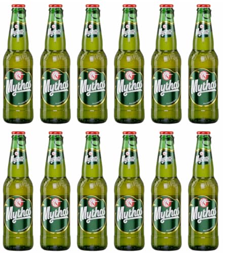 Mythos Bier 12x 0,33l | Bier aus Griechenland | +20ml Jassas Olivenöl | inkl. 3,00€ EINWEG Pfand Mythos Bier 12x 0,33l | Bier aus Griechenland | +20ml Jassas Olivenöl | inkl. 3,00€ EINWEG Pfand von Jassas Griechische Feinkost