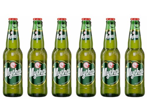 Mythos Bier 6x 0,33l | Bier aus Griechenland | +20ml Jassas Olivenöl | inkl. 1,50€ EInWEG Pfand Mythos Bier 6x 0,33l | Bier aus Griechenland | +20ml Jassas Olivenöl | inkl. 1,50€ EInWEG Pfand von Jassas Griechische Feinkost