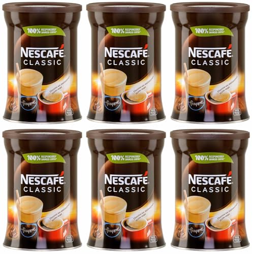 Nescafe Classic Frappe 6x 200 g | Griechischer Kaffee| Lösliches Instanpulver Frappé | Nestle |+20ml Jassas Olivenöl Nescafe Classic Frappe 6x 200 g | Griechischer Kaffee| Lösliches Instanpulver Frappé | Nestle |+20ml Jassas Olivenöl von Jassas Griechische Feinkost