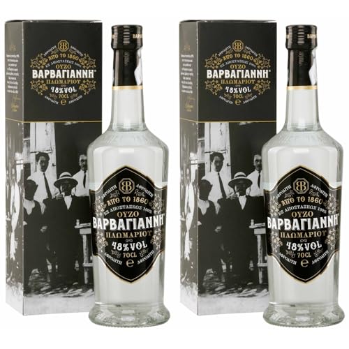 Ouzo Barbyanni Aphrodite 2x 0,7l Flasche | Klassischer Ouzo von Lesbos | Destillerie Barbayannis | 48% Vol. | +20ml Jassas Olivenöl Ouzo Barbyanni Aphrodite 2x 0,7l Flasche | Klassischer Ouzo von Lesbos | Destillerie Barbayannis | 48% Vol. | +20ml Jassas Olivenöl von Jassas Griechische Feinkost