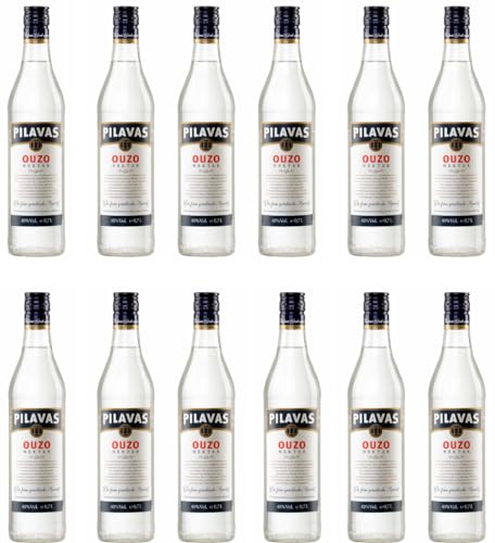 Ouzo Pilavas Nektar 12x 0,7l 40% Vol. | + 20ml Jassas Olivenöl Ouzo Pilavas Nektar 12x 0,7l 40% Vol. | + 20ml Jassas Olivenöl von Jassas Griechische Feinkost