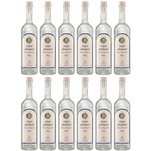 Ouzo Plomari 12x 0,7l Flasche | Destillerie Arvanitis | 40% Vol. | Ouzo aus Griechenland | +20ml Jassas Olivenöl Ouzo Plomari 12x 0,7l Flasche | Destillerie Arvanitis | 40% Vol. | Ouzo aus Griechenland | +20ml Jassas Olivenöl von Jassas Griechische Feinkost
