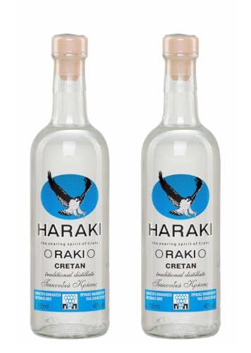 Raki von Kreta 2x 0,2l | Haraki | Raki aus Griechenland | +20ml Jassas Olivenöl Raki von Kreta 2x 0,2l | Haraki | Raki aus Griechenland | +20ml Jassas Olivenöl von Jassas Griechische Feinkost
