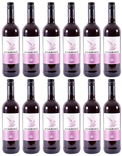 Imiglykos Avarino rot 12x 0,75l Nestor Wines | Lieblicher Rotwein aus Griechenland | 11,5% Vol. + 20ml Jassas Olivenöl von Jassas Griechische Feinkost