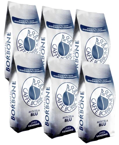 Caffé Borbone Venedig Blu 6x 1000g aus Italien | Borbone Kaffee | Ganze Bohnen | 60% Arabica, 40% Robusta | + Jassas Gebäck Caffé Borbone Venedig Blu 6x 1000g aus Italien | Borbone Kaffee | Ganze Bohnen | 60% Arabica, 40% Robusta | + Jassas Gebäck von Jassas Griechische Feinkost