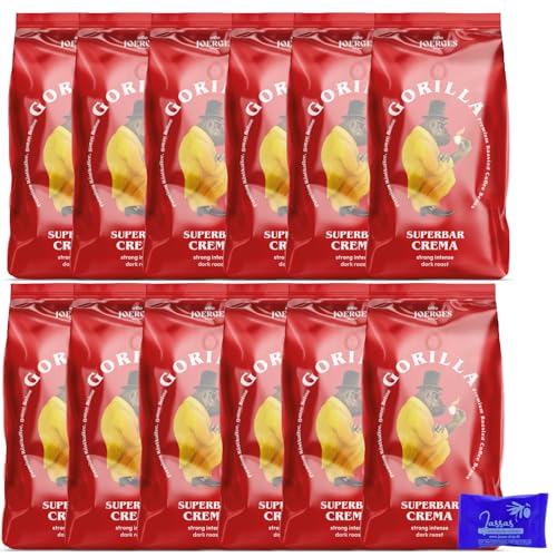 Gorilla Super Bar Crema 12x 1000g Joerges + Jassas Gebäck | Gorilla Kaffee | Gorilla superbar | Gorilla Espresso Gorilla Super Bar Crema 12x 1000g Joerges + Jassas Gebäck | Gorilla Kaffee | Gorilla superbar | Gorilla Espresso von Jassas Griechische Feinkost