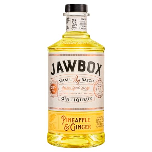 Jawbox Small Batch Pineapple & Ginger Gin Liqueur 20% Vol. 0,7l von Jawbox