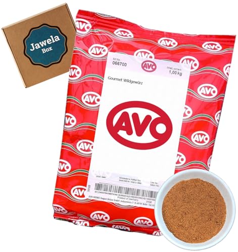 AVO Wildgewürz Gourmet 1kg - Jawela Box - Wild Gewürz Gewürzzubereitung für alle Wildgerichte – Großpackung AVO Wildgewürz Gourmet 1kg - Jawela Box - Wild Gewürz Gewürzzubereitung für alle Wildgerichte – Großpackung von Jawela