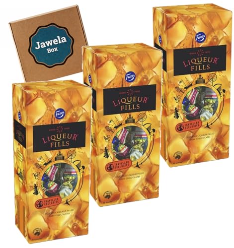 Fazer Liqueur Fills 3er Pack - 3 x 420g Fazer Likör Pralinen - Jawela Box - Likörpralinen Alkoholpralinen Fazer Liqueur Fills 3er Pack - 3 x 420g Fazer Likör Pralinen - Jawela Box - Likörpralinen Alkoholpralinen von Jawela