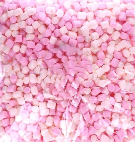Mini Marshmallows 2000 g - 2 Farben Mix pink weiß - Jawela - Marshmallow - Mausespeck - Mäusespeck - Schaumzucker - Großpackung perfekt auch für Gastro als Dekor Mini Marshmallows 2000 g - 2 Farben Mix pink weiß - Jawela - Marshmallow - Mausespeck - Mäusespeck - Schaumzucker - Großpackung perfekt auch für Gastro als Dekor von Jawela