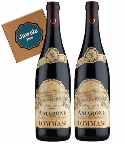 Tommasi Amarone della Valpolicella Classico DOCG 2 x 0,75l - Jawela Box 2er Set Amarone Tommasi - Rotwein Tommasi Amarone della Valpolicella Classico DOCG 2 x 0,75l - Jawela Box 2er Set Amarone Tommasi - Rotwein von Jawela