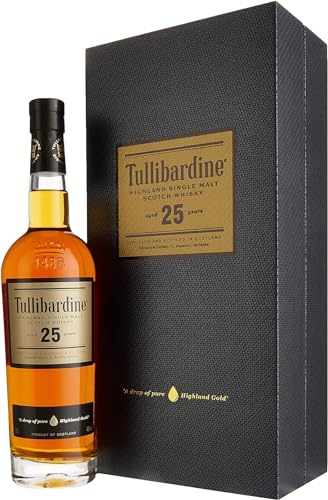 Tullibardine 25 Jahre 0,7 L 43% - Jawela Geschenk Set - Whisky Whiskey von Jawela