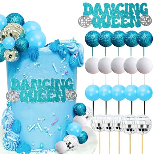 JeVenis Blauer Disco Ball Tortenaufleger Dancing Queen Tortenaufleger 80er Jahre Tortendekorationen Silberne Tortenkugeln Silberne Tortendekorationen Disco Ball Tortenaufleger JeVenis Blauer Disco Ball Tortenaufleger Dancing Queen Tortenaufleger 80er Jahre Tortendekorationen Silberne Tortenkugeln Silberne Tortendekorationen Disco Ball Tortenaufleger von JeVenis
