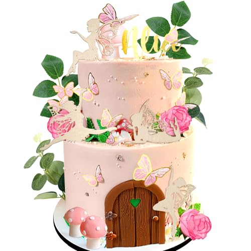 JeVenis Rose Schmetterling Pilz Haus Tortendeko Pilz Kuchen Deko Feen Tortendeko Garten Feen Tortendeko Feen Partybedarf Feen Partygeschenke JeVenis Rose Schmetterling Pilz Haus Tortendeko Pilz Kuchen Deko Feen Tortendeko Garten Feen Tortendeko Feen Partybedarf Feen Partygeschenke von JeVenis