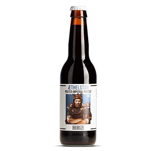 Big Belly `Aethelstan´Peated Imperial Porter 10% (1 x 0,33l) inklusive 0,25 € Pfand von Jean Jartin Beer