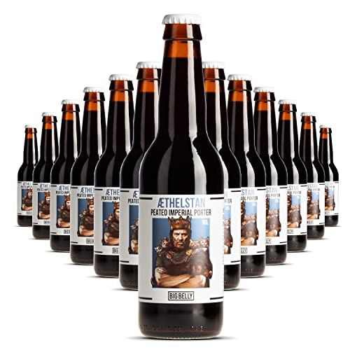 Big Belly `Aethelstan´Peated Imperial Porter 10% (12 x 0,33l) ** Sparpaket 11+1 GRATIS ** (inklusive 3,00 € Pfand) von Jean Jartin Beer