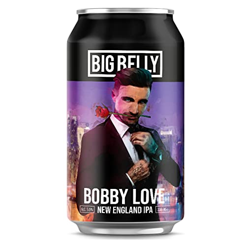 Big Belly `Bobby Love´New England IPA 5,5% (1 x 0,33l) inklusive 0,25 € Pfand von Jean Jartin Beer